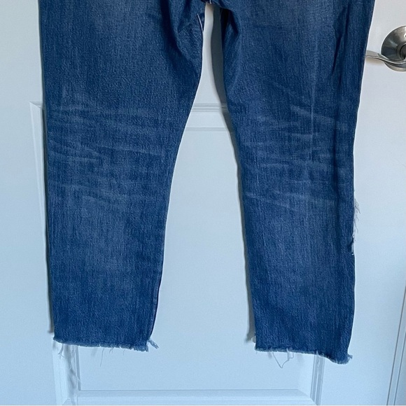 Madewell The High-Rise Slim Boyjean in Lita Wash: Step-Hem Edition 29929 - Picture 11 of 16